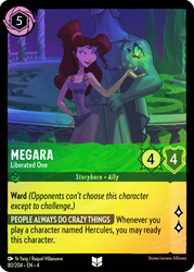 Megara - Liberated One
Ursula's Return
Single
Lorcana