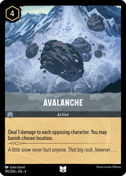 Avalanche
Ursula's Return
Single
Lorcana