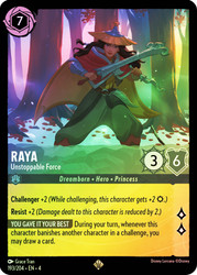 Raya - Unstoppable Force
Ursula's Return
Single
Lorcana