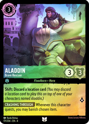 Aladdin - Brave Rescuer
Ursula's Return
Single
Lorcana