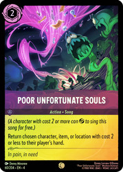 Poor Unfortunate Souls
Ursula's Return
Single
Lorcana