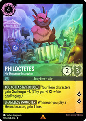 Philoctetes - No-Nonsense Instructor
Ursula's Return
Single
Lorcana