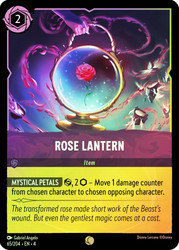 Rose Lantern
Ursula's Return
Single
Lorcana
