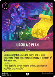 Ursula's Plan
Ursula's Return
Single
Lorcana