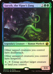 Saryth, the Viper's Fang (Resale)\nPromo: General\nSingle\nMagic The Gathering