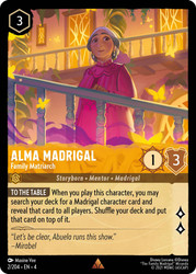 Alma Madrigal - Family Matriarch
Ursula's Return
Single
Lorcana