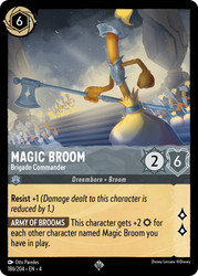 Magic Broom - Brigade Commander
Ursula's Return
Single
Lorcana