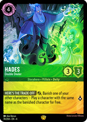 Hades - Double Dealer
Ursula's Return
Single
Lorcana