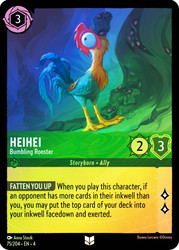HeiHei - Bumbling Rooster
Ursula's Return
Single
Lorcana