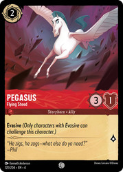 Pegasus - Flying Steed
Ursula's Return
Single
Lorcana