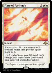Flare of Fortitude\nModern Horizons 3\nSingle\nMagic The Gathering