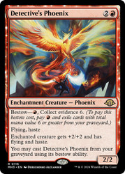 Detective's Phoenix\nModern Horizons 3\nSingle\nMagic The Gathering