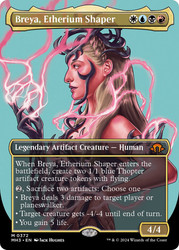 Breya, Etherium Shaper (Borderless)\nModern Horizons 3 - Variants\nSingle\nMagic The Gathering