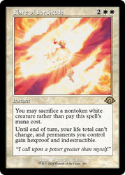Flare of Fortitude (Retro Frame)\nModern Horizons 3 - Retro Frame\nSingle\nMagic The Gathering