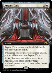 Argent Dais (Extended Art)\nModern Horizons 3 - Variants\nSingle\nMagic The Gathering