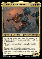 Coram, the Undertaker\nModern Horizons 3 Commander\nSingle\nMagic The Gathering
