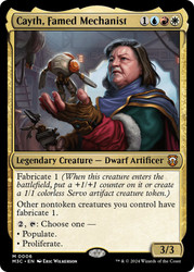 Cayth, Famed Mechanist\nModern Horizons 3 Commander\nSingle\nMagic The Gathering