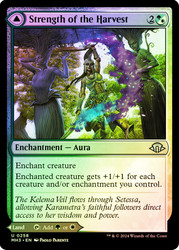 Strength of the Harvest // Haven of the Harvest\nModern Horizons 3\nSingle\nMagic The Gathering