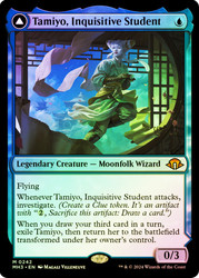 Tamiyo, Inquisitive Student // Tamiyo, Seasoned Scholar\nModern Horizons 3\nSingle\nMagic The Gathering