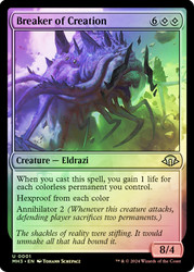 Breaker of Creation\nModern Horizons 3\nSingle\nMagic The Gathering