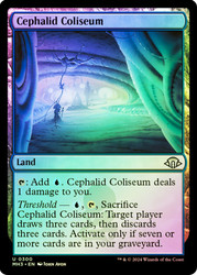 Cephalid Coliseum\nModern Horizons 3\nSingle\nMagic The Gathering