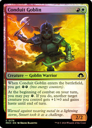 Conduit Goblin\nModern Horizons 3\nSingle\nMagic The Gathering