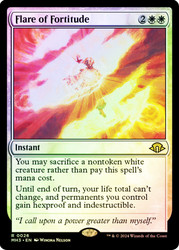 Flare of Fortitude\nModern Horizons 3\nSingle\nMagic The Gathering