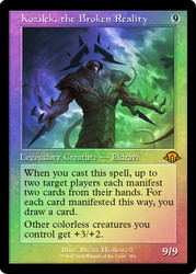 Kozilek, the Broken Reality (Retro Frame)\nModern Horizons 3 - Retro Frame\nSingle\nMagic The Gathering