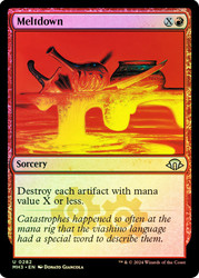 Meltdown\nModern Horizons 3\nSingle\nMagic The Gathering