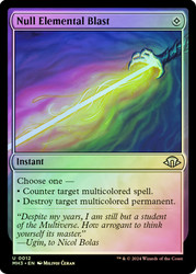 Null Elemental Blast\nModern Horizons 3\nSingle\nMagic The Gathering