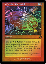 Wheel of Potential (Retro Frame)\nModern Horizons 3 - Retro Frame\nSingle\nMagic The Gathering