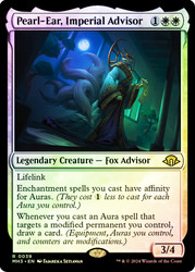 Pearl-Ear, Imperial Advisor\nModern Horizons 3\nSingle\nMagic The Gathering