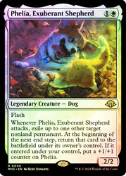 Phelia, Exuberant Shepherd\nModern Horizons 3\nSingle\nMagic The Gathering