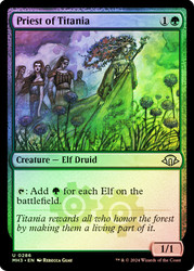 Priest of Titania\nModern Horizons 3\nSingle\nMagic The Gathering
