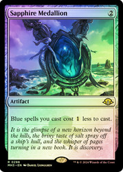 Sapphire Medallion\nModern Horizons 3\nSingle\nMagic The Gathering