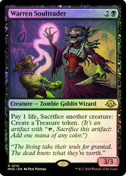 Warren Soultrader\nModern Horizons 3\nSingle\nMagic The Gathering
