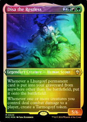 Disa the Restless (Foil Etched)\nModern Horizons 3 Commander - Alternate Foil\nSingle\nMagic The Gathering