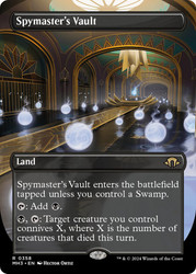 Spymaster's Vault (Borderless)\nModern Horizons 3 - Variants\nSingle\nMagic The Gathering