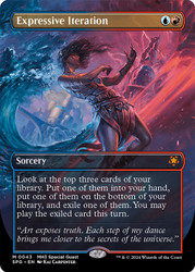 Expressive Iteration (Borderless)\nSpecial Guests\nSingle\nMagic The Gathering