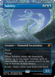 Subtlety (Borderless)\nSpecial Guests\nSingle\nMagic The Gathering
