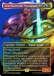 Arna Kennerud, Skycaptain (Borderless)\nModern Horizons 3 - Variants\nSingle\nMagic The Gathering