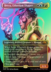 Breya, Etherium Shaper (Borderless)\nModern Horizons 3 - Variants\nSingle\nMagic The Gathering