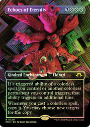 Echoes of Eternity (Borderless)\nModern Horizons 3 - Variants\nSingle\nMagic The Gathering