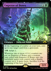 Emperor of Bones (Extended Art)\nModern Horizons 3 - Variants\nSingle\nMagic The Gathering