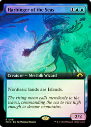 Harbinger of the Seas (Extended Art)\nModern Horizons 3 - Variants\nSingle\nMagic The Gathering