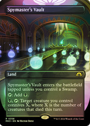 Spymaster's Vault (Borderless)\nModern Horizons 3 - Variants\nSingle\nMagic The Gathering