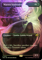 Warren Soultrader (Borderless)\nModern Horizons 3 - Variants\nSingle\nMagic The Gathering
