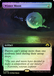 Winter Moon (Extended Art)\nModern Horizons 3 - Variants\nSingle\nMagic The Gathering