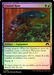 Cranial Ram\nModern Horizons 3\nSingle\nMagic The Gathering