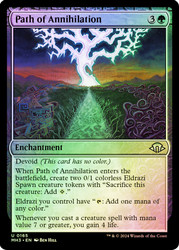 Path of Annihilation\nModern Horizons 3\nSingle\nMagic The Gathering